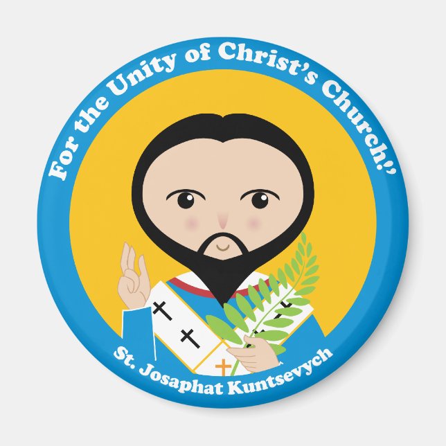 Aimant Saint Josaphat Kuntsevych (Devant)