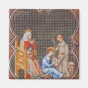 Aimant Saint Louis IX de France Protecteur des Rois Art