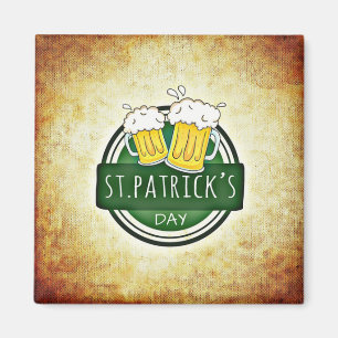 Aimant Saint-Patrick élégant et chic