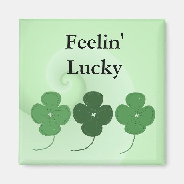 Aimant Saint Patrick's Day (Devant)