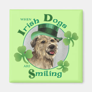 Aimant Saint Patrick's Day Glen of Imaal Terrier