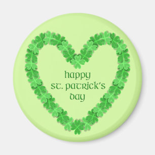 Aimant Saint Patrick's Day Heart