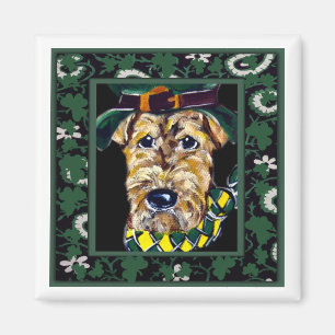 Aimant Saint Patty Airedale