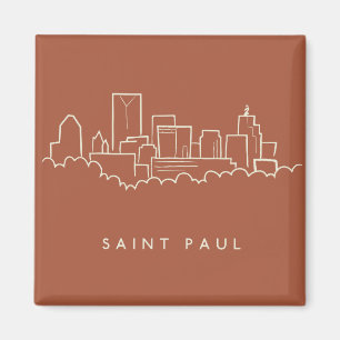 Aimant Saint Paul, horizon du Minnesota