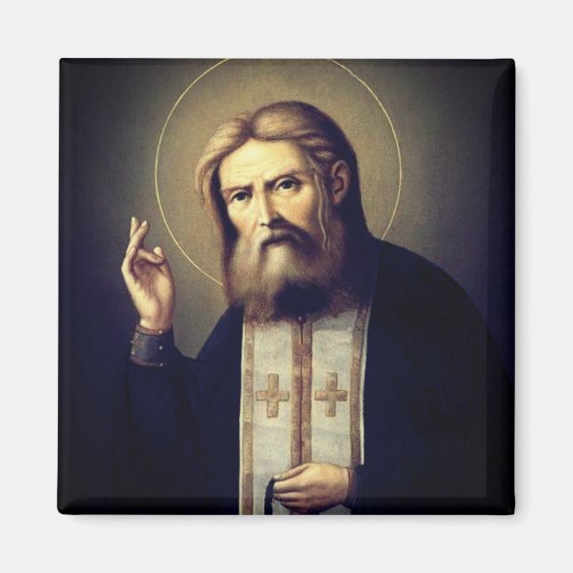 Aimant Saint Seraphe de Sarov (Devant)
