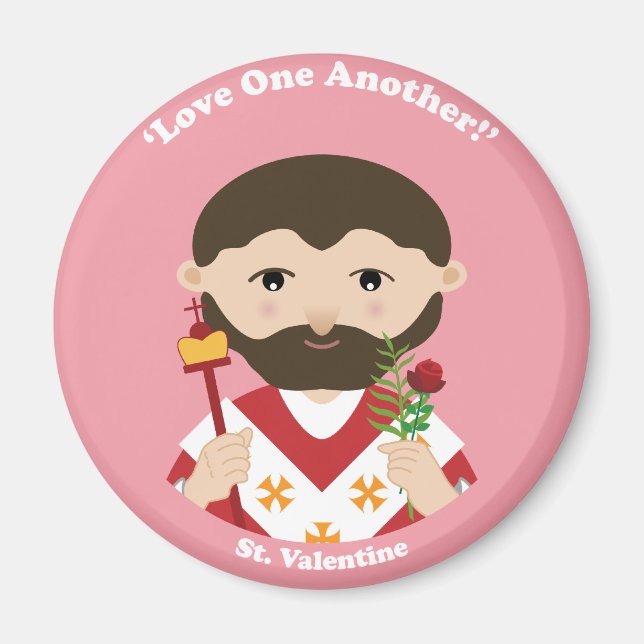 Aimant Saint-Valentin (Devant)