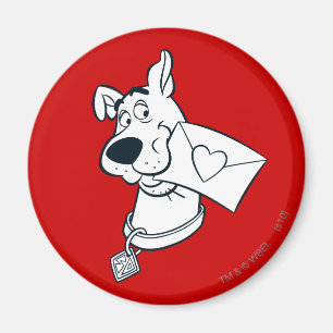 Aimant Saint-Valentin de Scooby