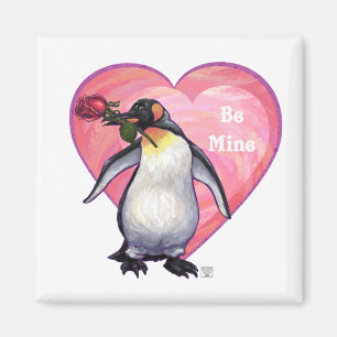 Aimant Saint-Valentin Penguin