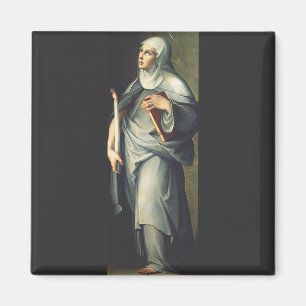 Aimant Sainte Brigitte de Suède Mystique médiévale