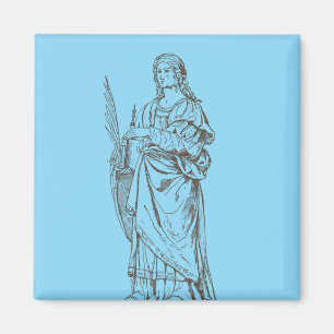 Aimant Sainte Lucie par Bernardino Luini 