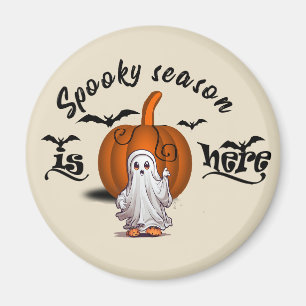Aimant saison éffrayante ici drôle halloween