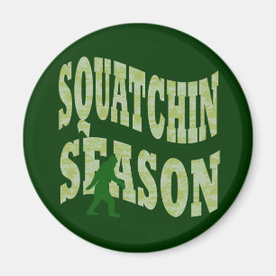 Aimant Saison Squatchin