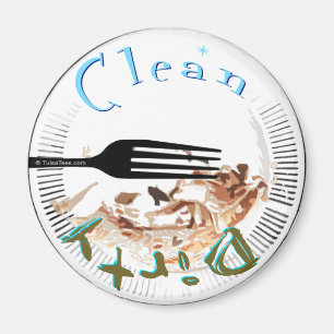 Aimant sale de lave-vaisselle de plat