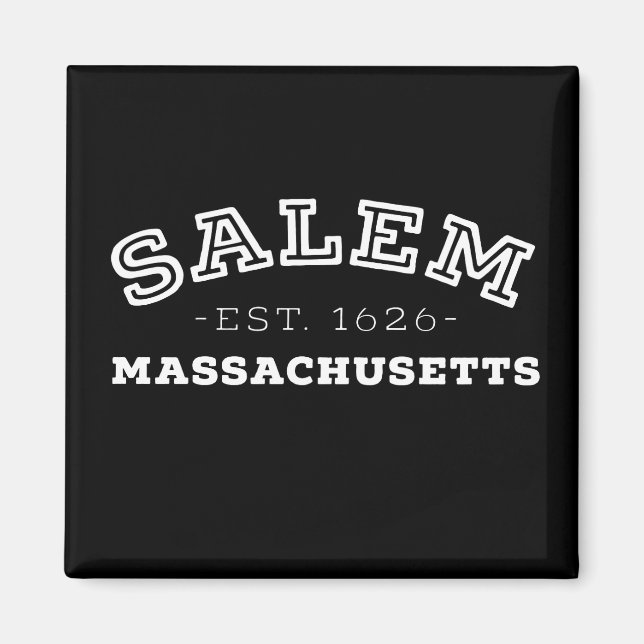 Aimant Salem Massachusetts (Devant)