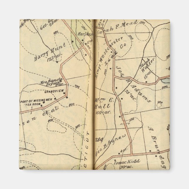 Aimant Salem, New York (Devant)