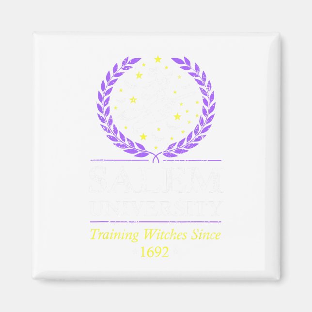 Aimant Salem Witch University Training Halloween Femmes (Devant)