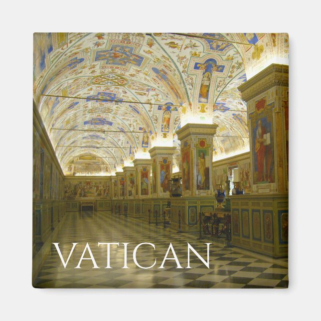 Aimant salle du musée du Vatican (Devant)