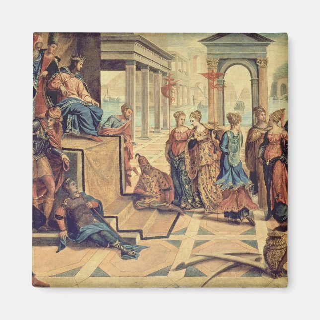 Aimant Salomon et la reine de Saba (Devant)
