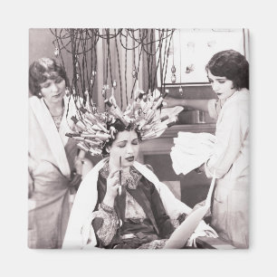 Aimant Salon de coiffure rétro