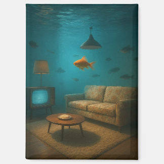 Aimant Salon MCM sous-marin