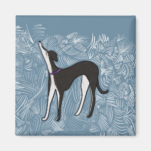 Aimant Saluki Greyhound