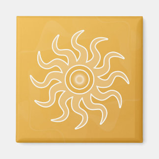 Aimant Salutation Sun