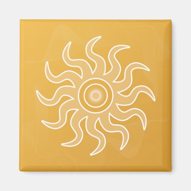 Aimant Salutation Sun (Devant)