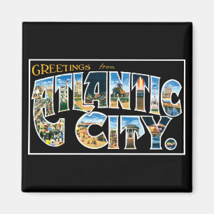 Aimant Salutations de Atlantic City !