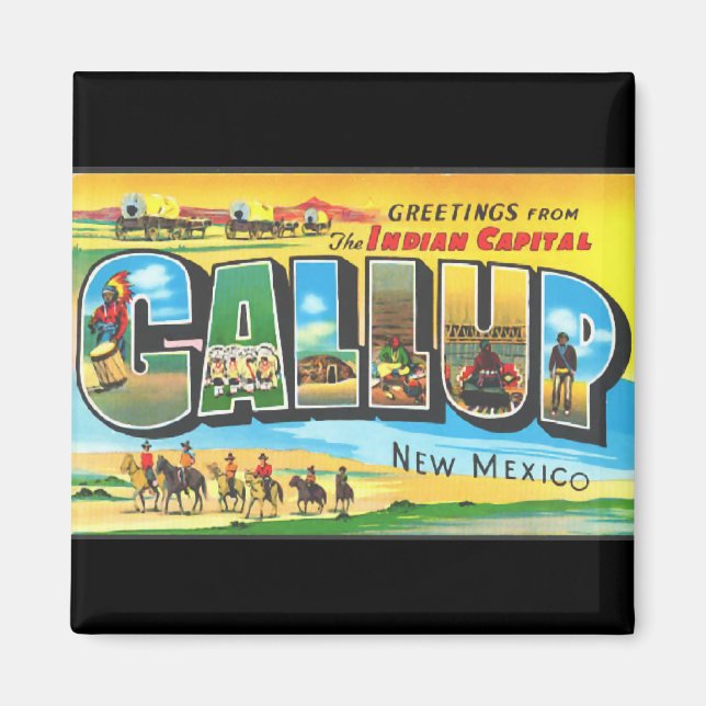 Aimant Salutations de Gallup (Devant)