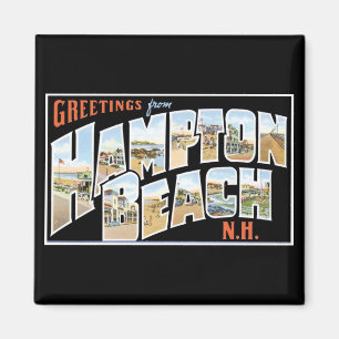 Aimant Salutations de Hampton Beach, New Hampshire!