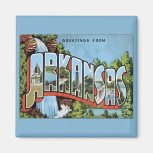 Aimant Salutations De L'Arkansas
