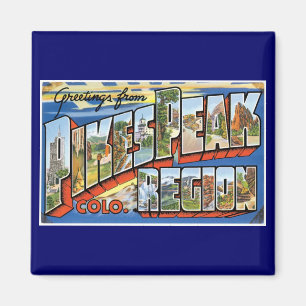 Aimant Salutations de Pikes Peak, CO !