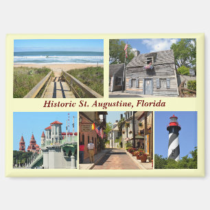 Aimant Salutations de St Augustine, Floride