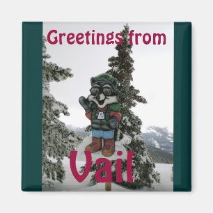 Aimant Salutations de Vail