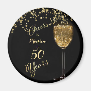 Aimant Salutations pour les années Garder