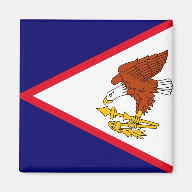 Aimant Samoa américaines (Devant)