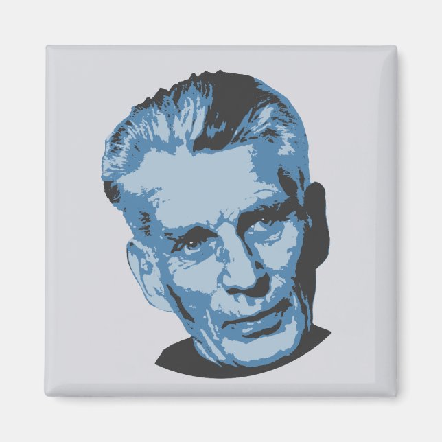Aimant Samuel Beckett (Devant)