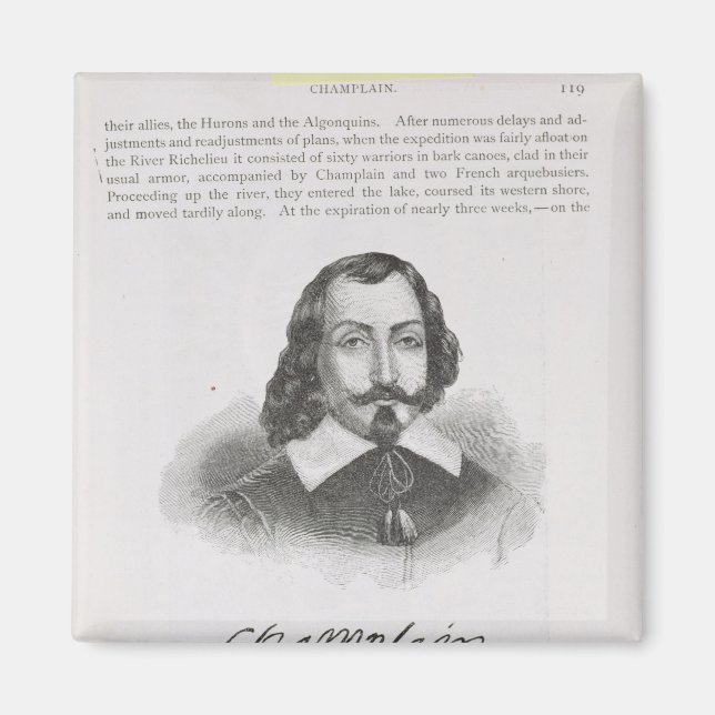 Aimant Samuel de Champlain (Devant)