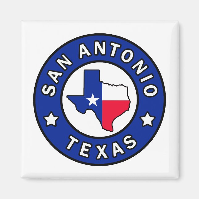 Aimant San Antonio Texas (Devant)
