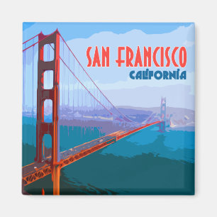 Aimant San Francisco California Golden Gate Bridge