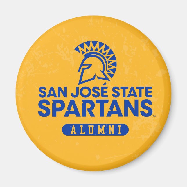 Aimant San Jose State Spartans désespérés (Devant)