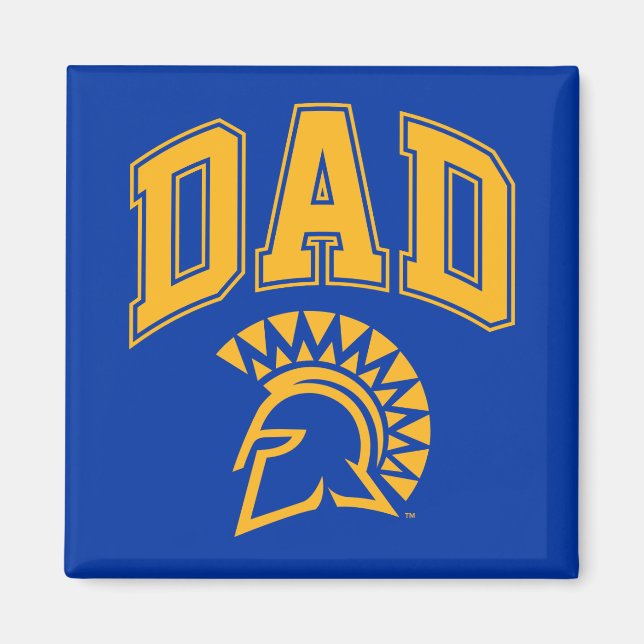 Aimant San Jose State Spartans Papa (Devant)