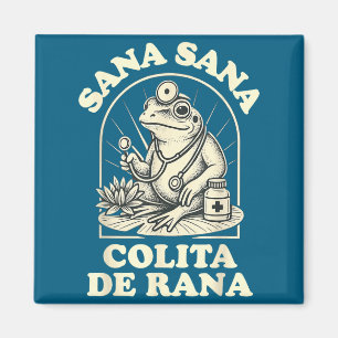 Aimant Sana Sana Colita De Rana Conception de grenouille