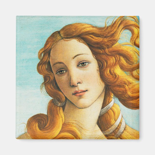 Aimant Sandro Botticelli La naissance de Vénus Visage Dét (Devant)