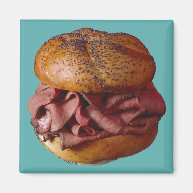 Aimant Sandwich au boeuf rôti (Devant)