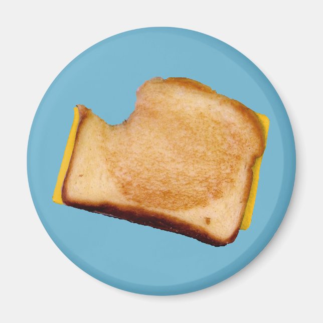Aimant Sandwich au fromage grillé (Devant)