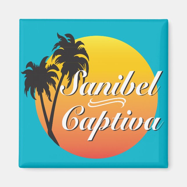 Aimant Sanibel Captiva Îles Floride (Devant)