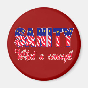 Aimant Sanity - Quel concept ! T-shirts, Casquettes, Sueu