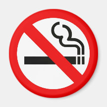 Aimant sans signe fumant