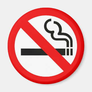 Aimant sans signe fumant